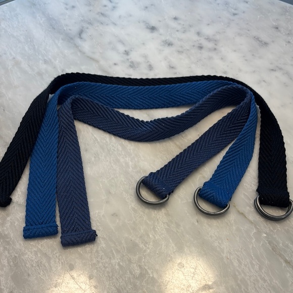 GAP Blue and Black Belt Accessories - Picture 1 of 2